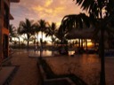 BE sunset courtyard