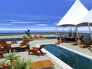The Pacific rooftop